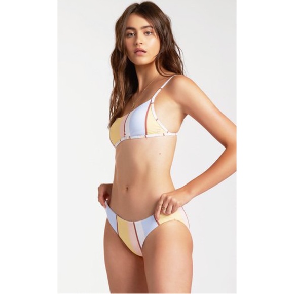 🔆 Billabong Feelin Sunny Lowrider Bikini Bottom - Picture 3 of 10